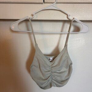 Out From Under by Urban Outfitters Ribbed Ruched Bralette – Size M